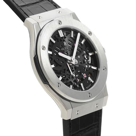 hublot クラシックフュージョン クラシコ ウルトラシン チタニウム スケルトン 買取|ウブロクラシック・フュージョン ウルトラシンを購入 .